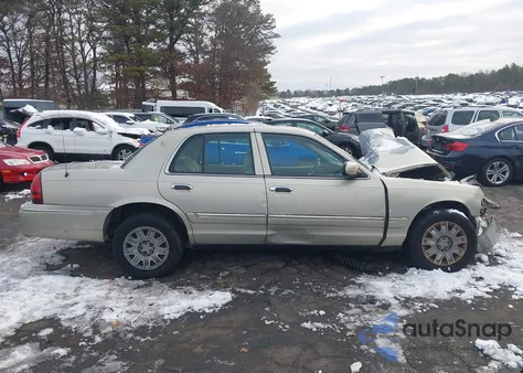 2005 Mercury Grand Marquis Gs from USA, damaged, VIN 2MEFM74W55X602003